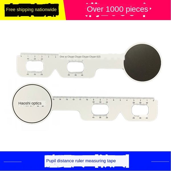 

pvc glasses pupil distance gauge eye pupil distance gauge glasses shop optometry equipment pd ruler, Blue