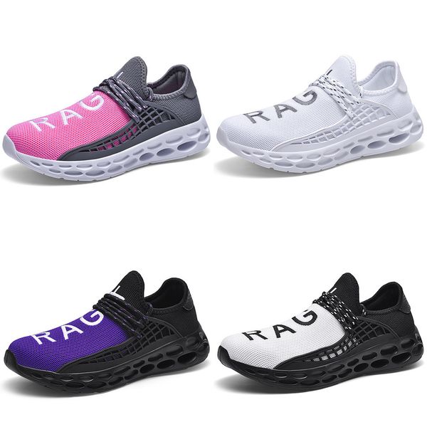 

new fashion casual shoes for men breathable mesh soft comfortable walking male shoes outdoor walking big size sneakers men, Black