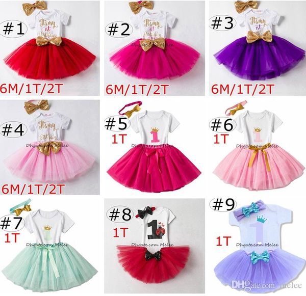 baby girl birthday romper