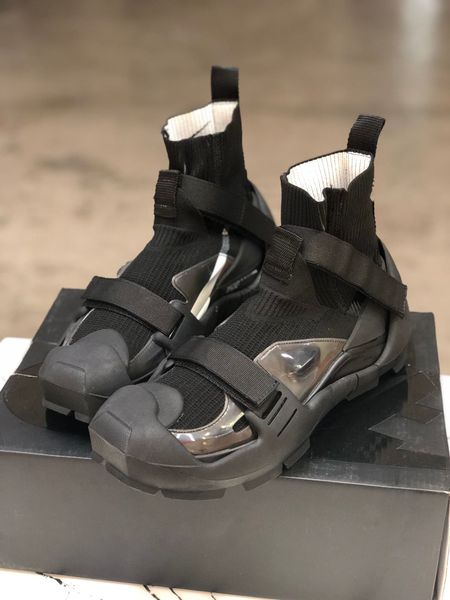 

autumn and winter latest fashion speed trainer high sock shoes for women men white prune designer sneakers party lover boots luxury shoes, Black