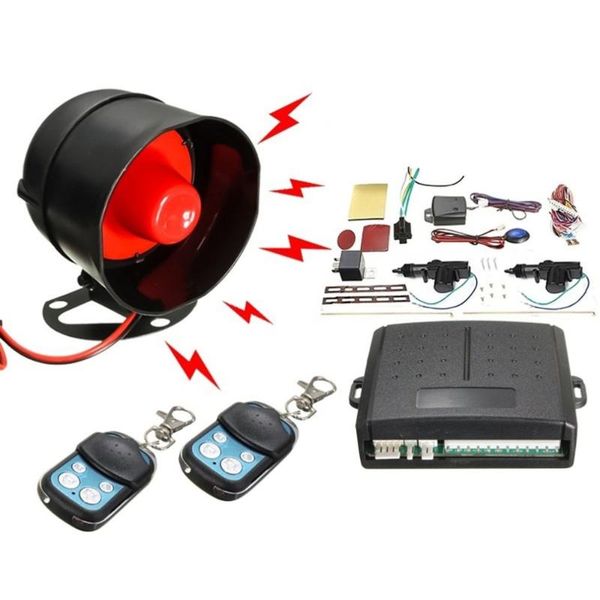 

new universal car alarm remote control security system 2 door central door lock locking kit set keyless entry system