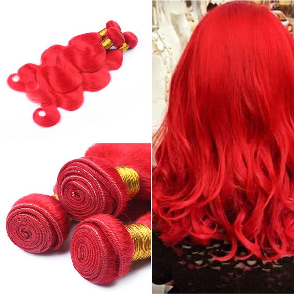 Brazilian Body Wave 100 Virgin Human Hair Weaves Wavy Extension