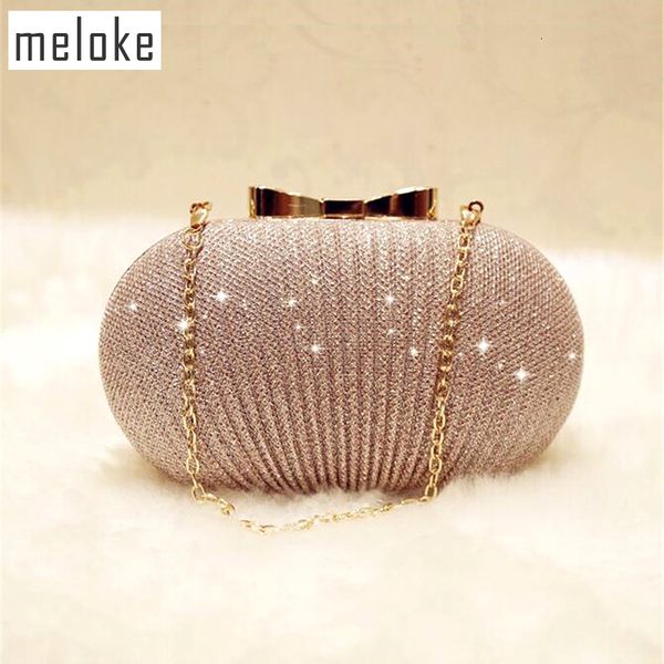 

meloke 2019 bling evening luxury folds banquet sequin wedding for girls party dinner bags mn930 cj191209 cj191213, Black;red