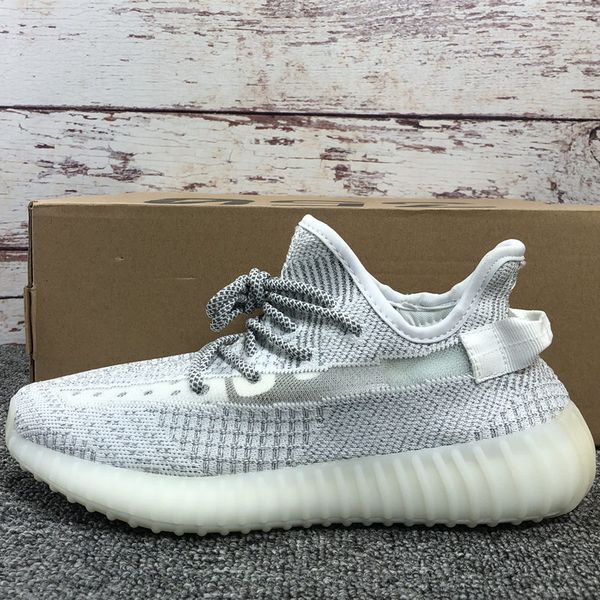 

Новый Luxury Designer V2 3M Светоотражающий Статический EF2367 Высокое Качество Kanye West Мужские Женские Кроссовки Модные Спортивные Кроссовки US 5-13