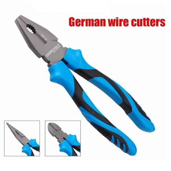 

2020 new wire plier electrician hand tool wire cutter plier rustproof 6/7/8 inch w/ non-slip handle
