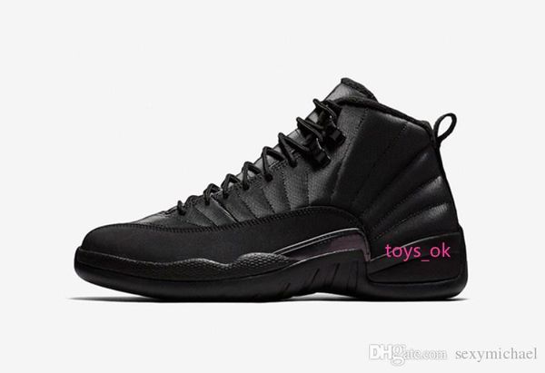 

2019 arrival new 12s 12 black basketball shoes winterized wntr with box mens trainers