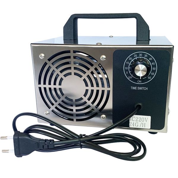 

220В 5г/10г/24 г/ч генератор озона O3 очиститель озонатор машина воздухе воздухе очиститель дезодоратор дезинфицирующее средство с временной коммутатор