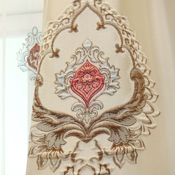 

european curtains for bedroom custom chaddar shading jacquard brown curtains for living dining room