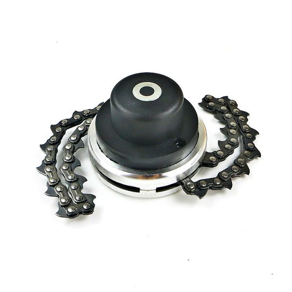 

universal 65mn trimmer head coil chain brush cutter garden grass trimmer head upgraded with thickening chain for lawn mower