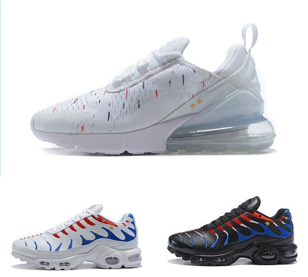 

1998-2018 чемпион мира по футболу Франция плюс TN спортивная обувь 2 звезды 27C кроссовки подушка Tns Мужчины Женщины дышащая Повседневная обувь EUR 36-45