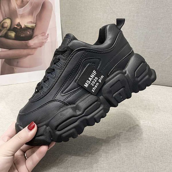 

2020 new stylish woman running shoes increasing 5cm ins high heel sneakers women height platform breathable sports walking girls