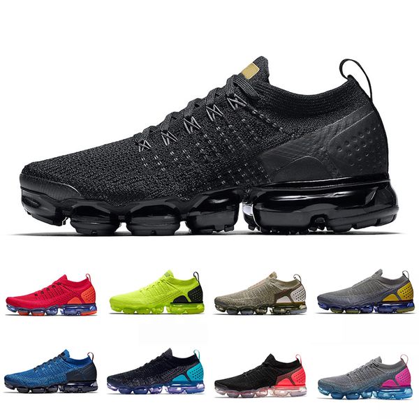 

fly acronym black volt knit 2.0 mens running shoes black heritage punch cushion laser orange men women sports sneakers 36-45