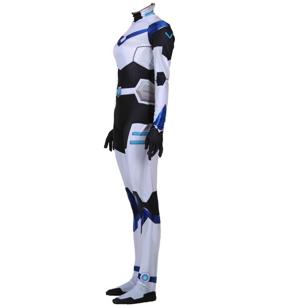 

stage wear kids voltron defender cosplay costume blue paladin zentai bodysuit suit jumpsuits, Black;red