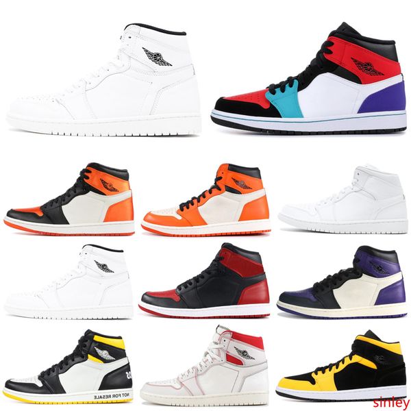 

2019 new 1 1s basketball shoes og nrg phantom unc ying yang pack couture union shadow women mens trainer sports sneakers 5.5-12