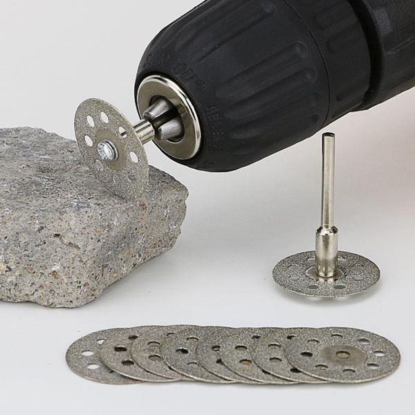

10pcs diamond grinding wheel saw circular cutting disc for dremel rotary tool diamond discs blades power tools accessories
