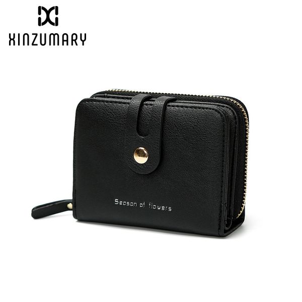 

fashion retro square clutch pu zipper letter sequined purse solid lady buckle bag portefeuille billetera, Red;black