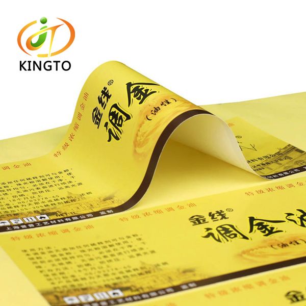 

professional custom label, adhesive paper label sticker printing