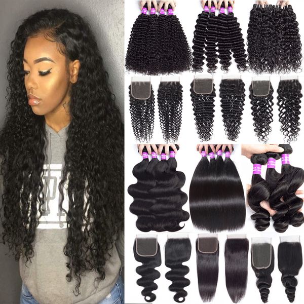 

Kinky curly human virgin hair bundle with clo ure 9a mongolian virgin hair bundle with 4x4 clo ure 100 human hair weft with lace clo ure