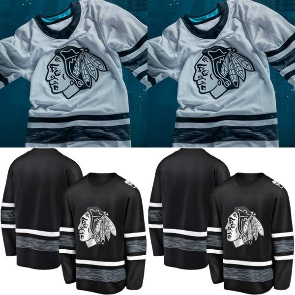 

Chicago Blackhawks 2019 All-Star Game Jersey Mens 7 Brent Seabrook 2 Duncan Keith 50 Corey Crawford 88 Patrick Kane Hockey Jerseys