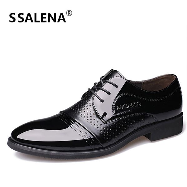 

men pointed toe italian dress shoes male lace up casual business shoes men wedding working meeting formal aa51525, Black