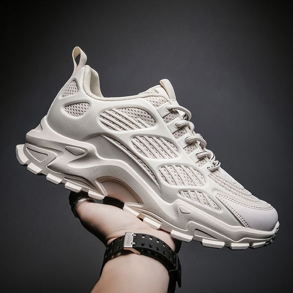 

2020 breathable chunky sneakers men running shoes air mesh lightweight outdoor jogging shoes ankle boots training sports