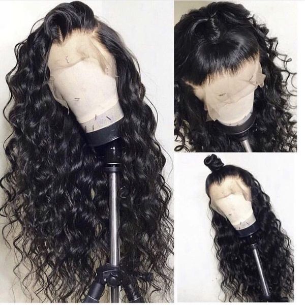 

360 кѬђжева Ѭонална паѬик вободнй deep wave hd пѬозѬанй паѬик нђѬка glueless бѬази, Black;brown