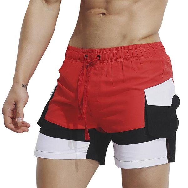 

mens swimwear board shorts summer 19ss beach shorts colors patchwork elastic waist