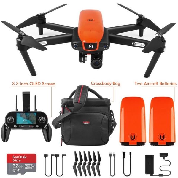 

new product autel evo2 drone 35 minutes long life folding aerial drone 8k camera 1 inch psensitive thermal imaging
