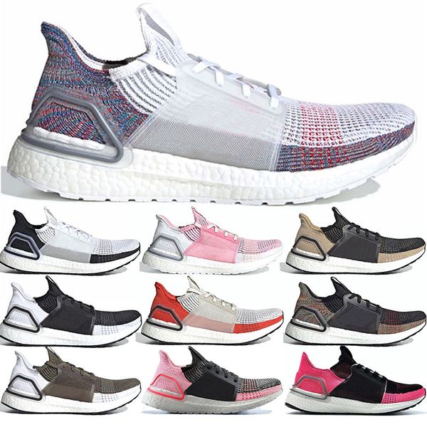 

fast ship perfect ultra boost 5.0 running jogging walking shoes 36-47 true pink dark pixel mint green core black brown sneakers trainers, White;red