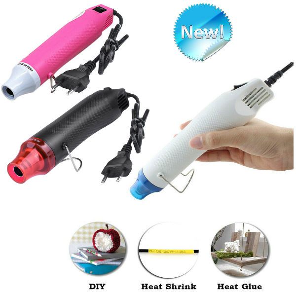 

220v/110v heat gun electric power tool air 300w temperature diy air gun us/eu regulatory plug