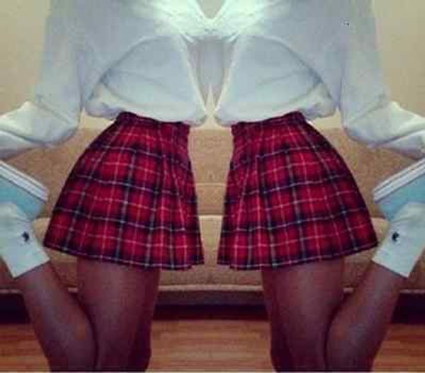 

дизайнер юбки для женщин юбки девушка sailor шотландии плед чека uniform плиссе женщина юбка хлопок шотландка женщины юбка drop доставка, Black