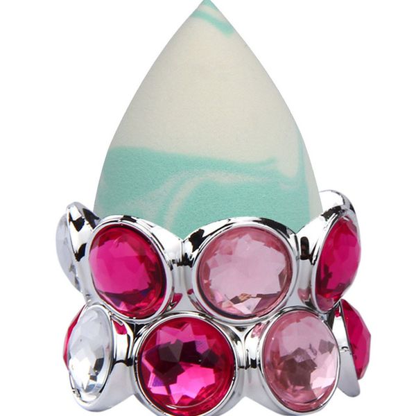 

new selling fashion makeup beauty stencil egg puff sponge display stand drying