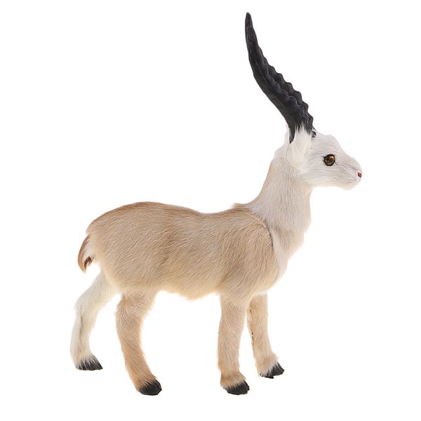 

plastic simulation antelope gazelle farm life diy home decor children plush toy light weight
