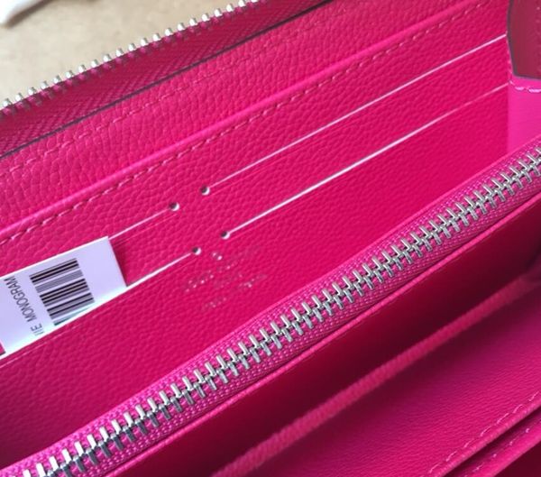 

single zippy wallet designer wallet womens designer handbags purses clutch wallets leather designer purse card holder shipping with box