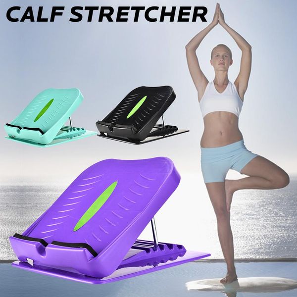 

new ankle foot calf stretcher slant board adjustable balancing stretching board for hamstring achilles leg calves muscle exercis
