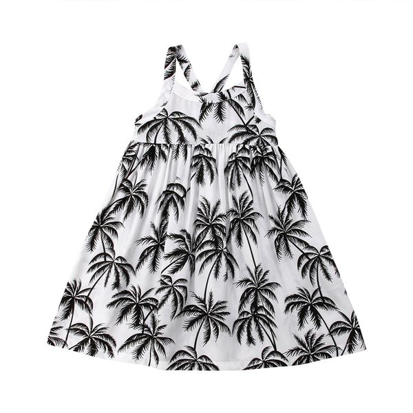 

Newborn Kids Baby Girls Dress Toddler Casual Sleeveless Sundress Clothes Beach Summer Fashion Dresses Outfits Clothes 6M-4Y