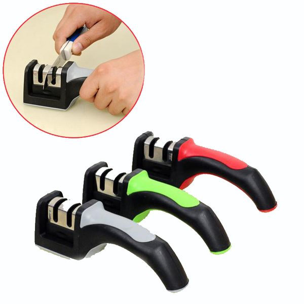 

точилки для ножей твердосплавные керамическая ручка бытовой нож точильный камень грубый точильный камень кухонные принадлежности розничная у