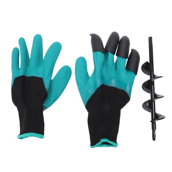 

shgo garden auger spiral drill bit gardening earth auger dirt hole drill augers tools for planting bedding bulbs seedlings,4