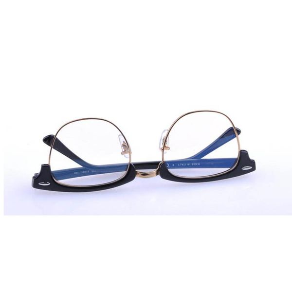 

wholesale-wholesale- women men optical 5154 plank frames ia astigmatism lens eye glasses frame brand man woman fashion, Black