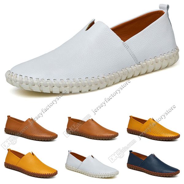 

new fashion 38-50 eur new men's leather men's shoes candy colors overshoes british casual shoes espadrilles sixty-five, Black