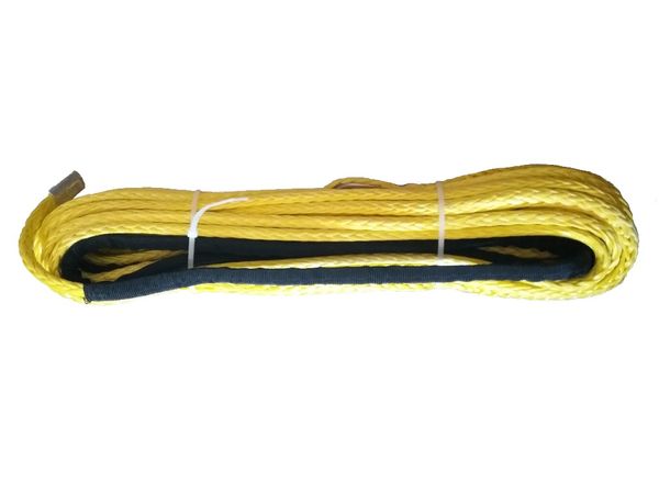 

3/8" x 100' 10mm x 30m synthetic winch rope uhmwpe rope line for 4wd 4x4 utv atv