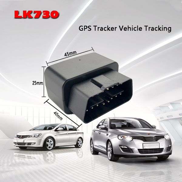 

obd gps tracker lk730 obdii car gps locator obd2 tracking vibration power off alert lifetime platform support app