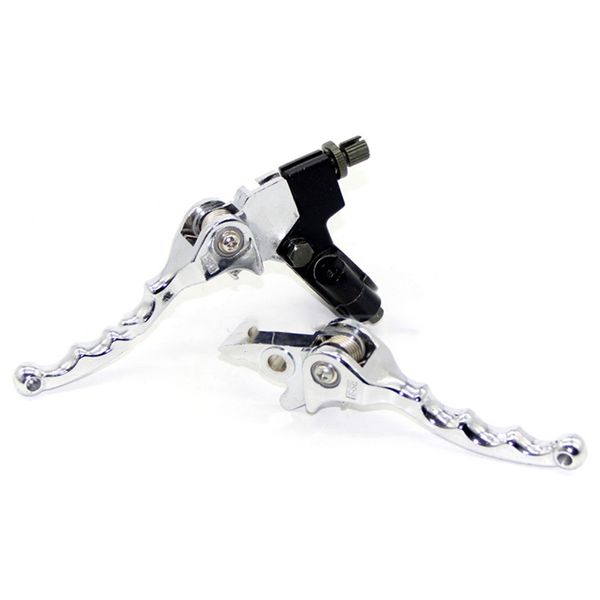 

7/8" folding brake clutch lever set three finger folding motorcycle accessories for motocross atv accessories