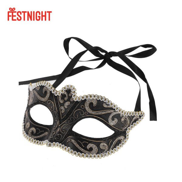 

6 color halloween women costume prom mask venetian mardi gras party dance masquerade ball halloween mask fancy dress costume