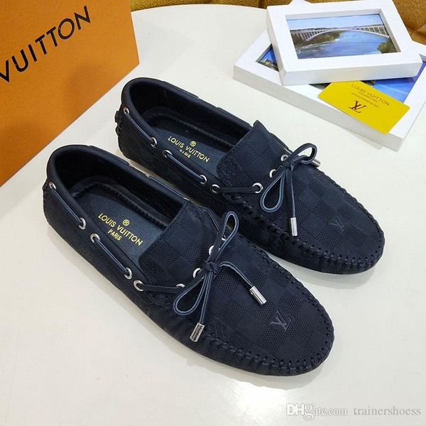 

роскошные мужчины платье обувь 2020 новый суперзвезда горох обувь мужская повседневная квартиры мокасины высокое качество мода вождения обув