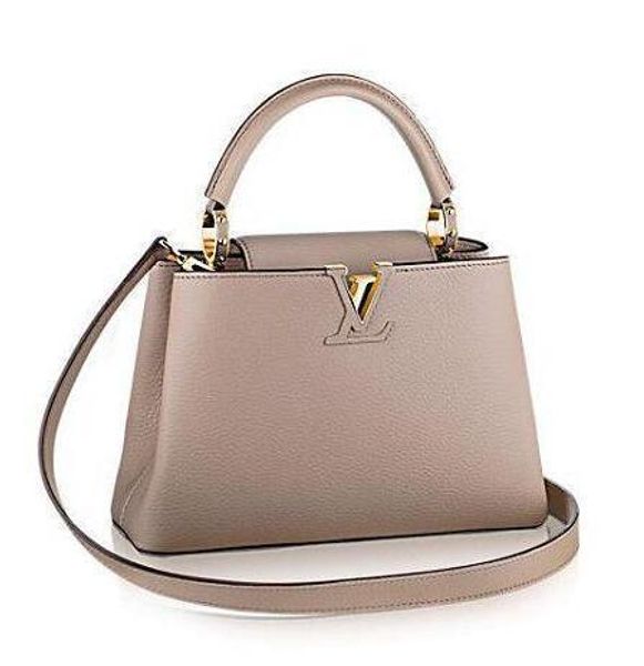 

m94634 capucines bb mini handbag oxidized real leather iconic bags shoulder bag totes cross body business messenger bags