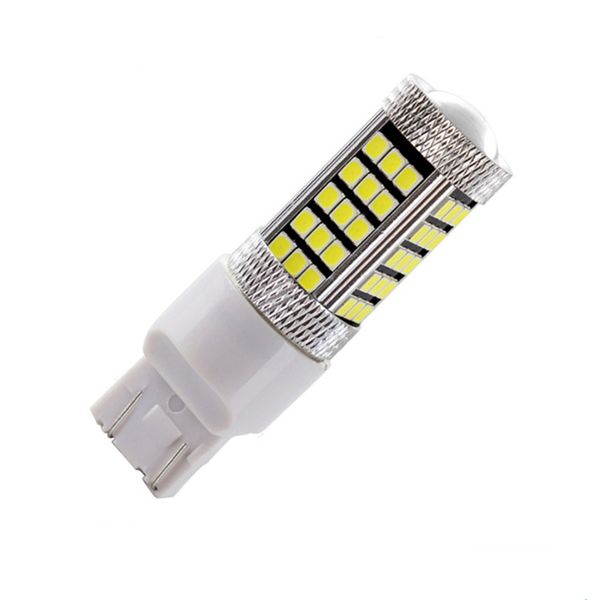 

yue yi shangpin 2pcs high power super bright t20 7440 w21 / 5w 66 smd 2835 led tail light brake light parking bulb