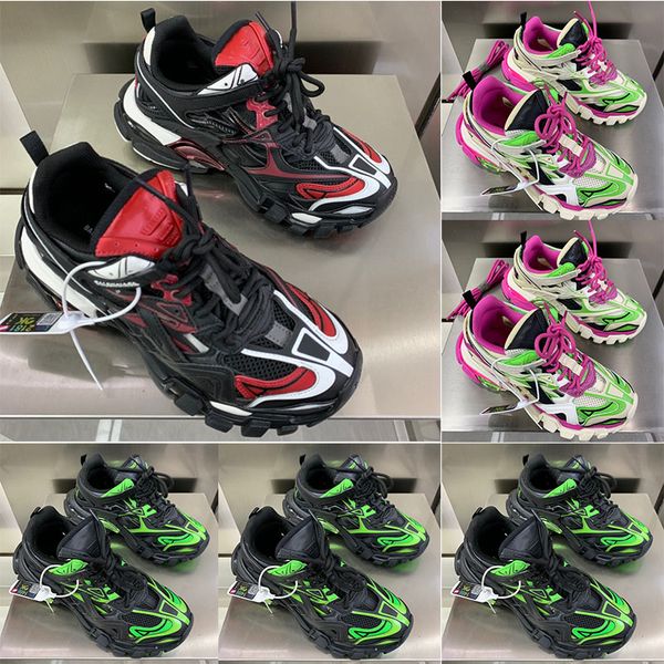 

2020 special new track paris triple s 3.0track.2 trainers gray orange casual shoes flat shoes tess s. gomma trek35-45, Black
