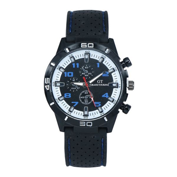 

watches men quartz watch fashion chronograph watch reloj hombre sport clock male hour relogio masculino, Slivery;brown