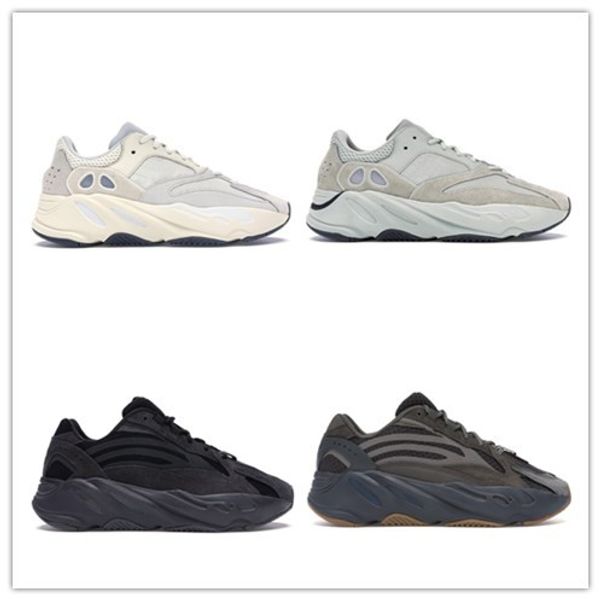 

700 wave runner mens women designer sneakers 2019 new 700 v2 static mauve kanye west sport shoes drop shipping